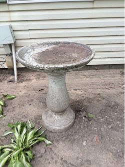 Bird Bath Concrete