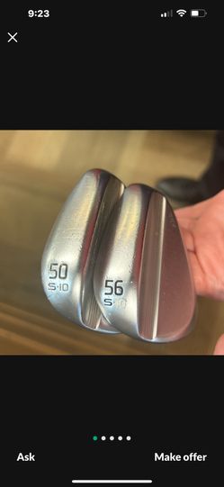Ping Glide, forged wedges, 56-50 degree, Orange color code2* flat standard length