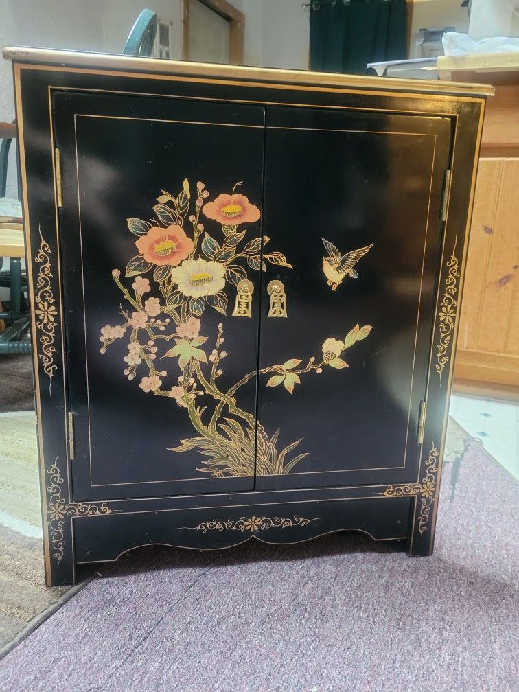 Japanese Corner Cabinet
