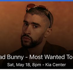 🔥 Bad Bunny Tour - Orlando May 18 🔥 