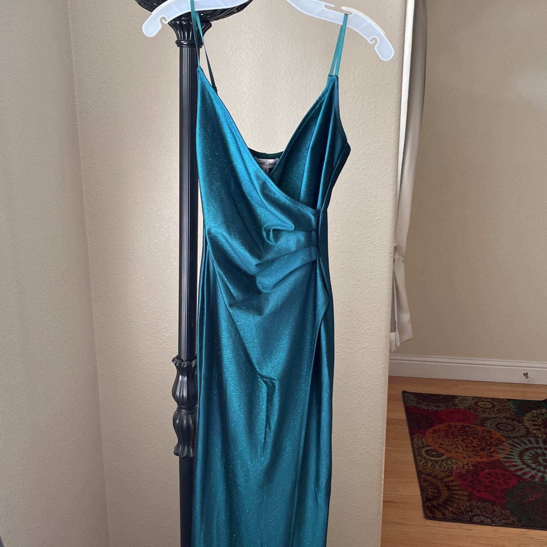 Small Turquoise Prom Dress