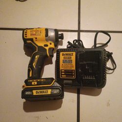 DeWalt Impact Drill & Batery. Charger 