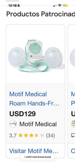 Motif breast pump