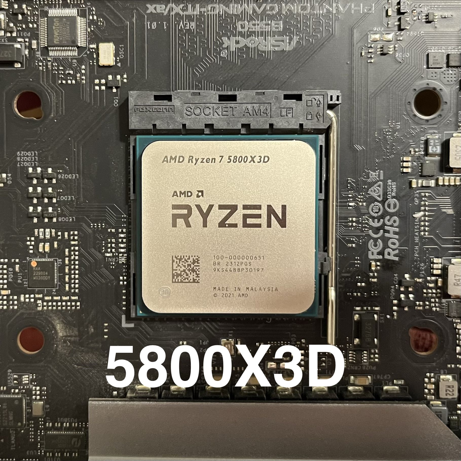 AMD Ryzen 7 5800X3D AM4 CPU