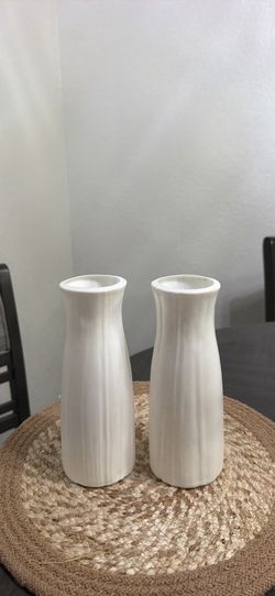 Plastic vases