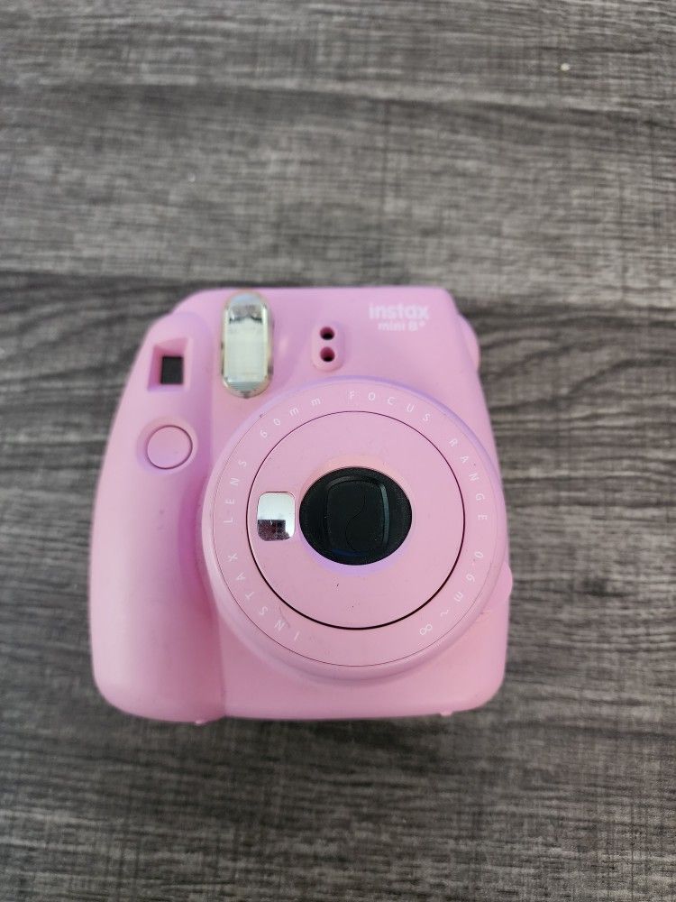 Pink Instax Mini 8 + Plus Camera