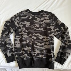 Tahari Camo Crewneck