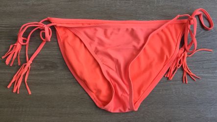 Women’s bikini bottoms Coral orange neon Medium!