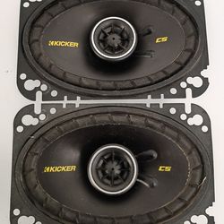 2 Kicker Speakers