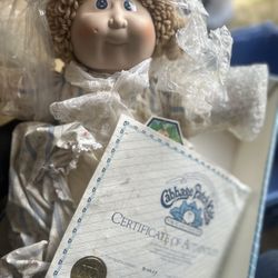 Porcelain Statue Of Liberty Cabbage Patch Doll