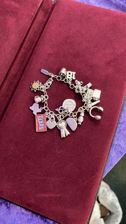 James Avery Charms Bracelet 74.1 grams