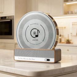 Vintage Style Record Cutting Board with Holder