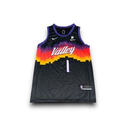Phoenix Suns Devin Booker The Valley NBA city edition Nike jersey XL 