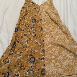Two Sided Print Dress