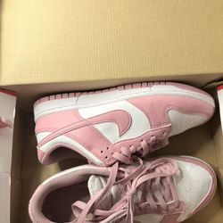 NIKE DUNKS- Pink (size 9) 