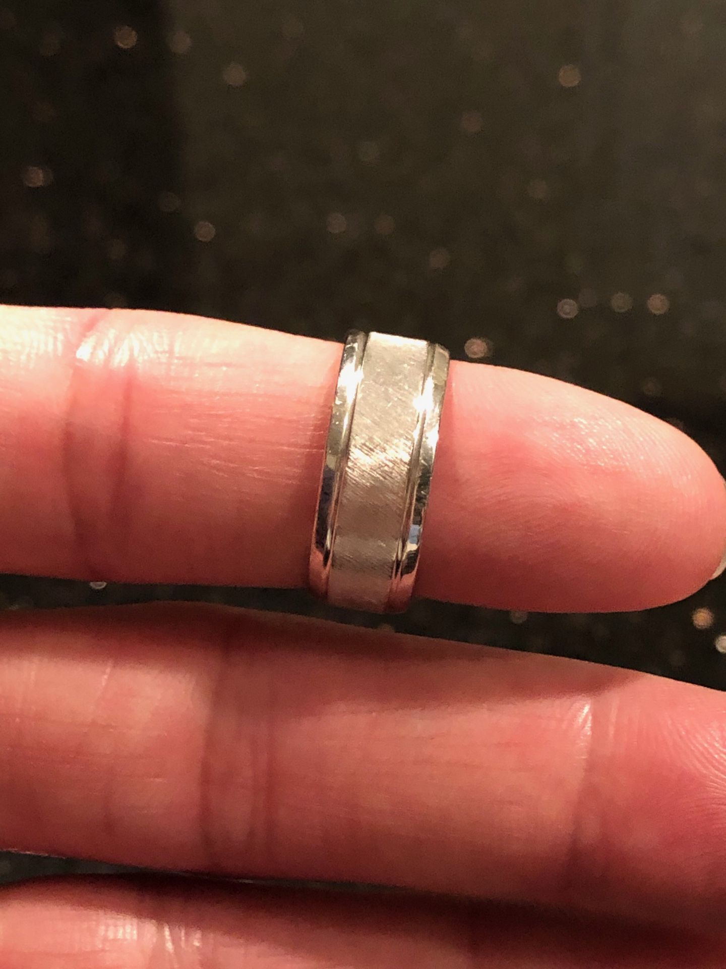 Wedding Ring (White Gold, 10k)