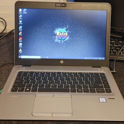 LapTop  Intel i5  💻 HP EliteBook 840 G3 - Windows 11 - 6TH. GEN. 🔌 Work Exellent ✔️