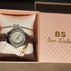 Women's Watch & Matching Bracelet 