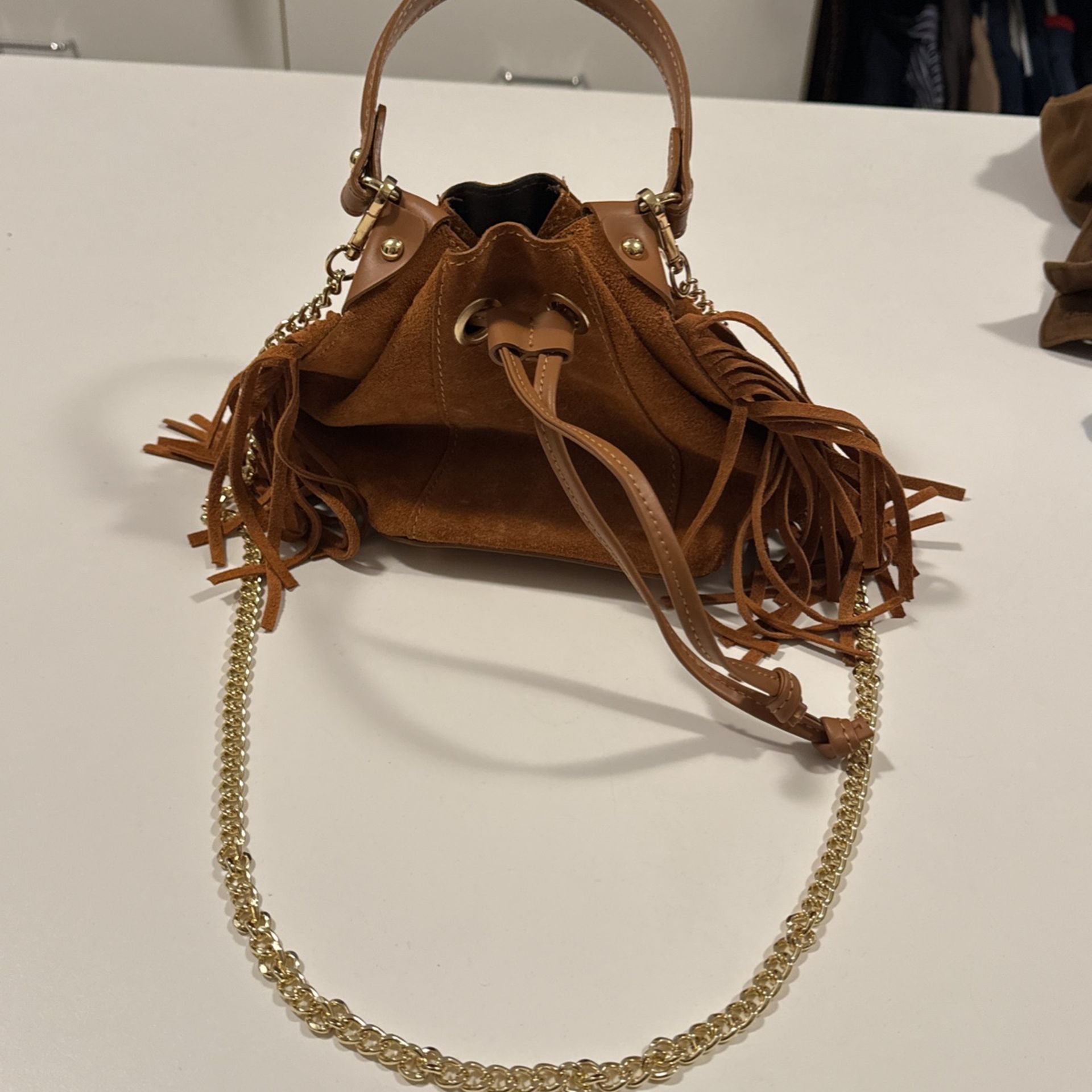 Anna Paola - Suede Leather Western Purse