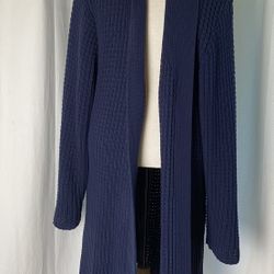 Nordstrom Men’s Blue Knitted Bath Robe Size: XL/XXL (Big & Tall) Brand New (Retail $85)