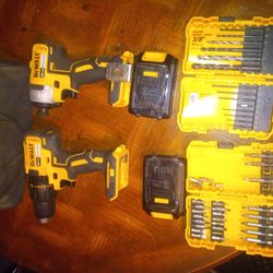 20v Max  Brushless DeWalt Drills With Charger $175 Only Used A Few Times