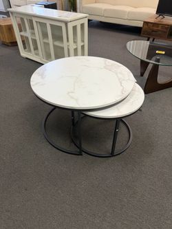 New 2 in 1 Modern Coffee Table side Table