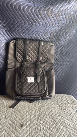 New black backpack