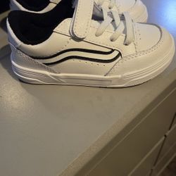 Toddler White Vans Shoes