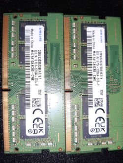 samsang ddr4 sodimm 8GB X 2 , No delivary - $40