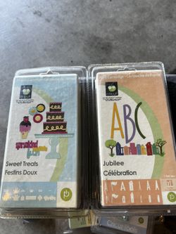 Brand New Cricut Cartridges And Blades All Sealed