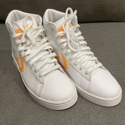 Converse Pro Leather Hi Hi-Vis White Flash Orange