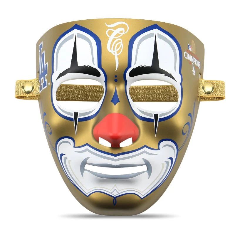 【新品】Mr Cartoon MLB CLOWN MASK Dodgers MLB® Mister Cartoon Clown Mask - Stadium Edition - Los
