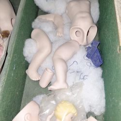 Porcelain Doll Parts