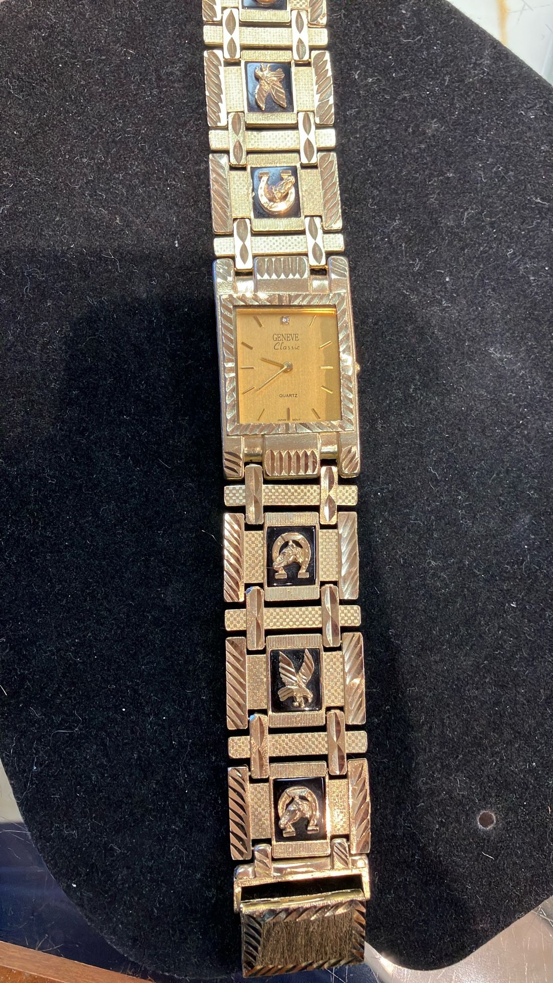 14k Yellow Gold Watch #108135-1 MJ