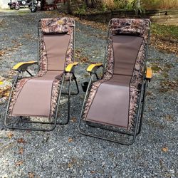 Cabela's reclining folding chairs