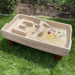 step 2 water / sand table 