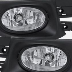 [BRAND NEW] 2003-2005 Honda accord 4d fog lights with wiring and mounting kit C1C3