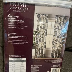 2x Drapery Panels