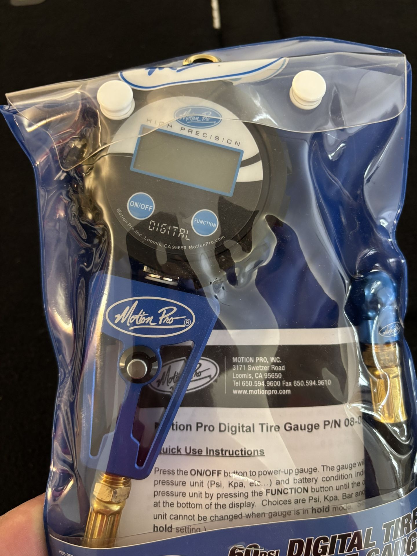 Motion Pro Digital Tire PSI Gauge