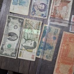 Lot Of Assorted And Rare Foreign Currency Extremely Rare