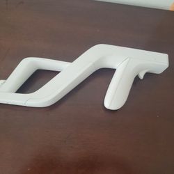 Wii  video game White Zapper Gun Controller Accessory Attachment Authentic RVL-A-J-USZ
