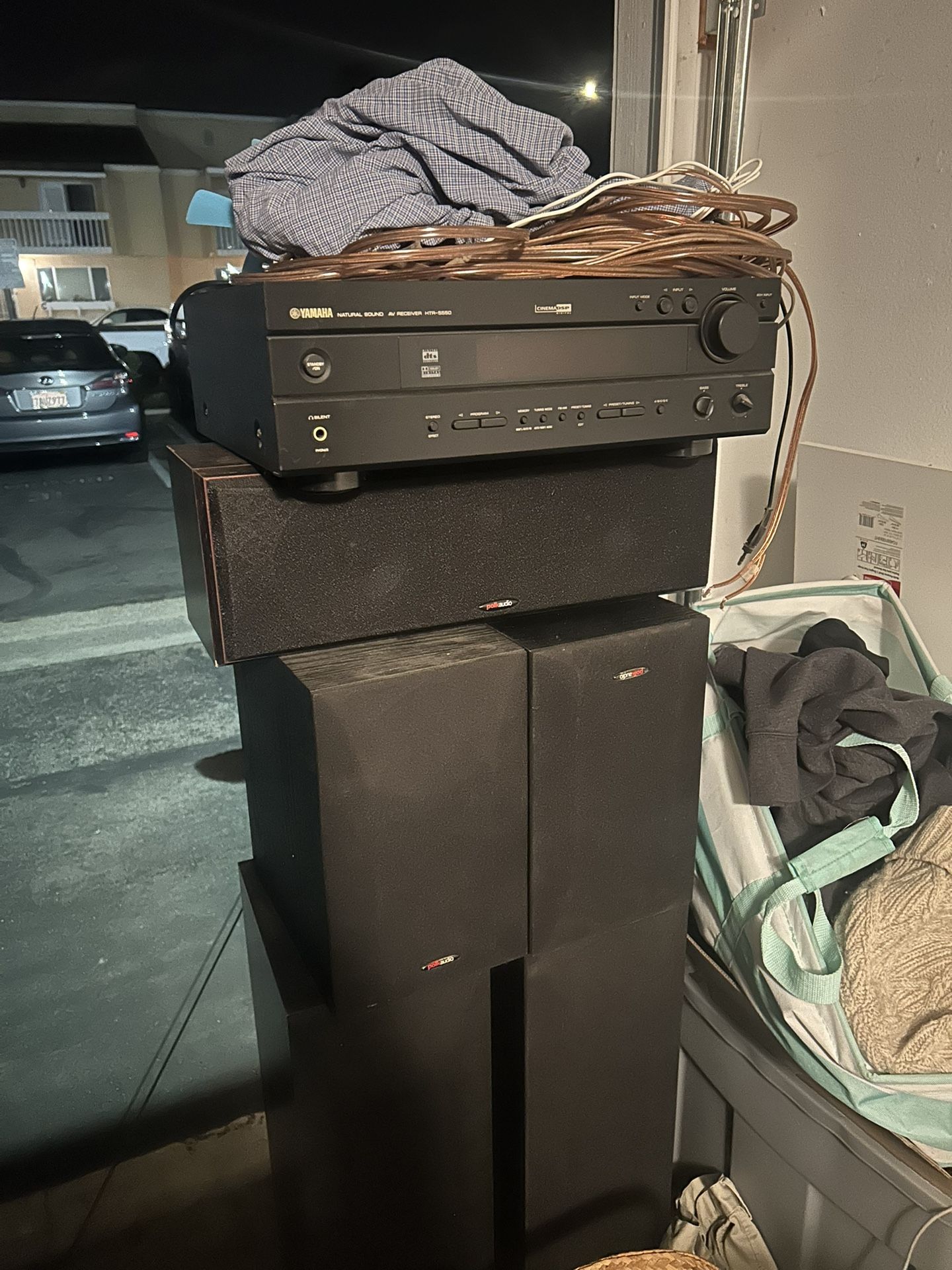 Yamaha receiver natural sound receiver HTA-5550 $600 or best offer