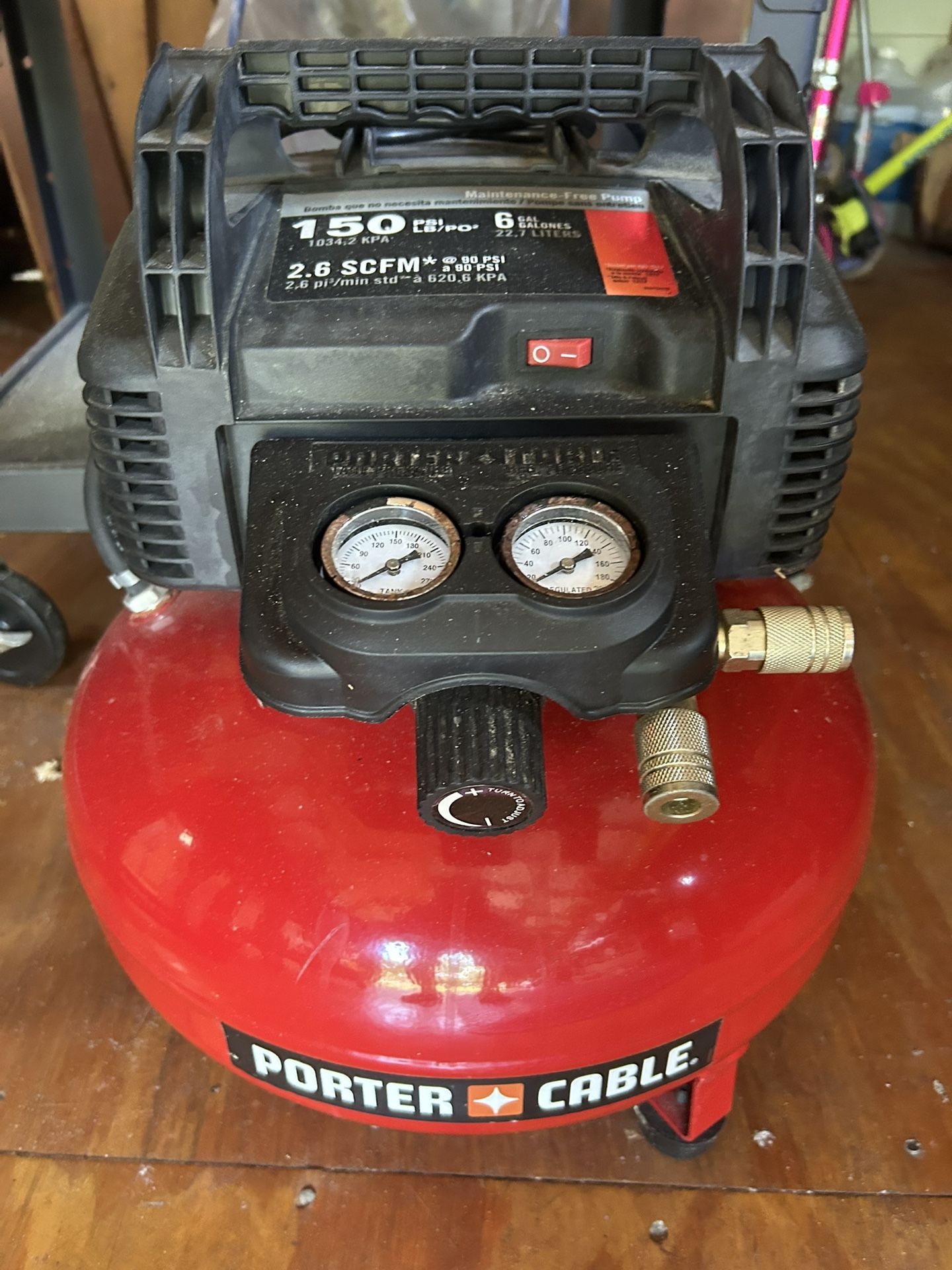 6 Gallon Porter Cable Air Compressor