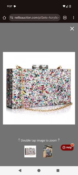 Sparkle Clutch Purse