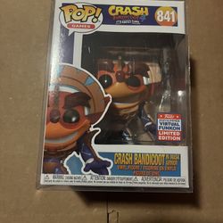 Funko Pop! Crash Bandicoot #841 Mask Armor Limited Edition