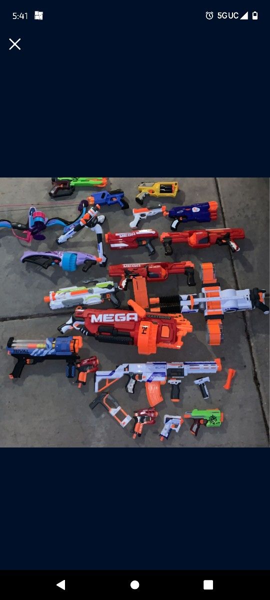 NERF GUN COLLECTION
