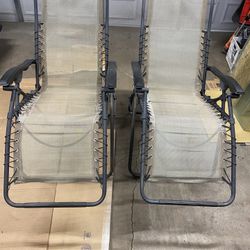 Zero Gravity Chairs Set