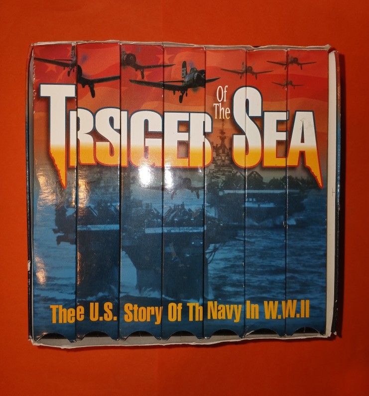 Vintage VHS Box set." Tigers of the Sea"