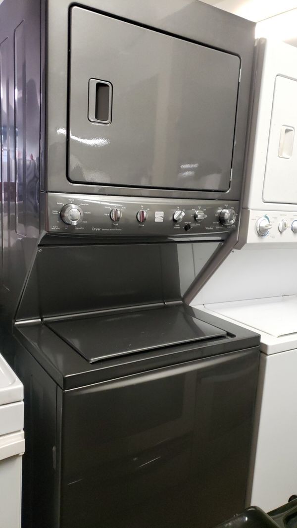 Frigidaire stackable washer dryer heavy duty OVER size capacity huge