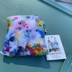 Item: New Colorful Reusable Shopper Tote Bag
